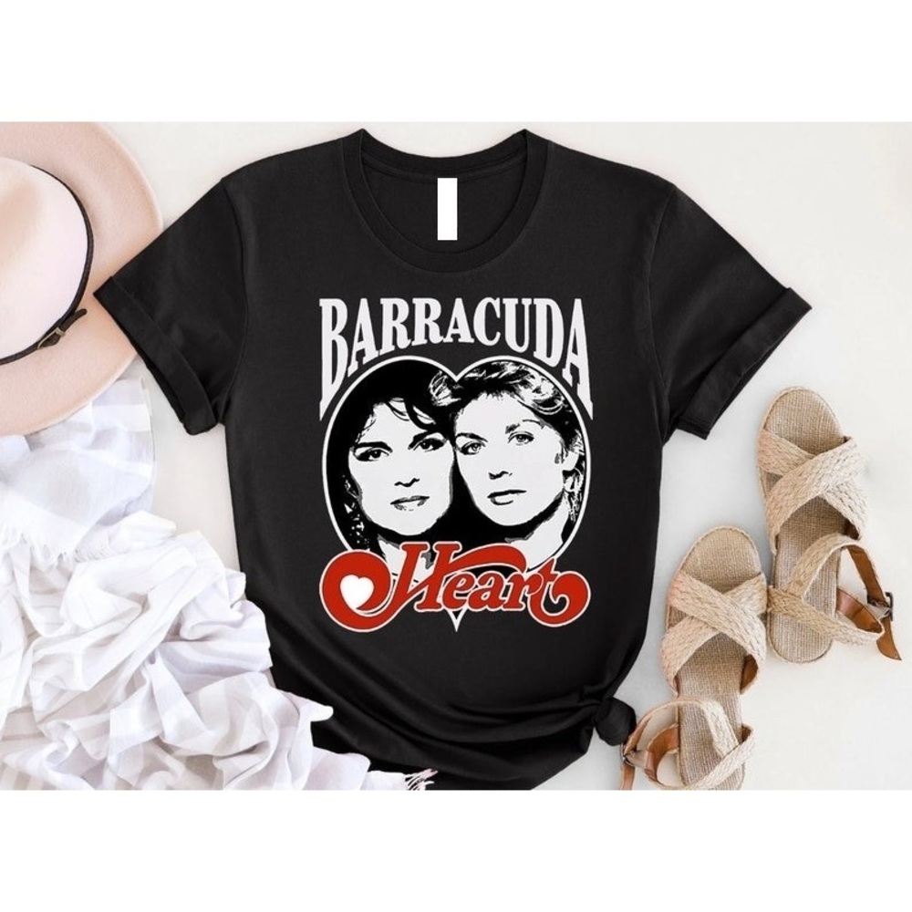 BARRACUD Heart Band T-Shirt, Band Heart T Shirt